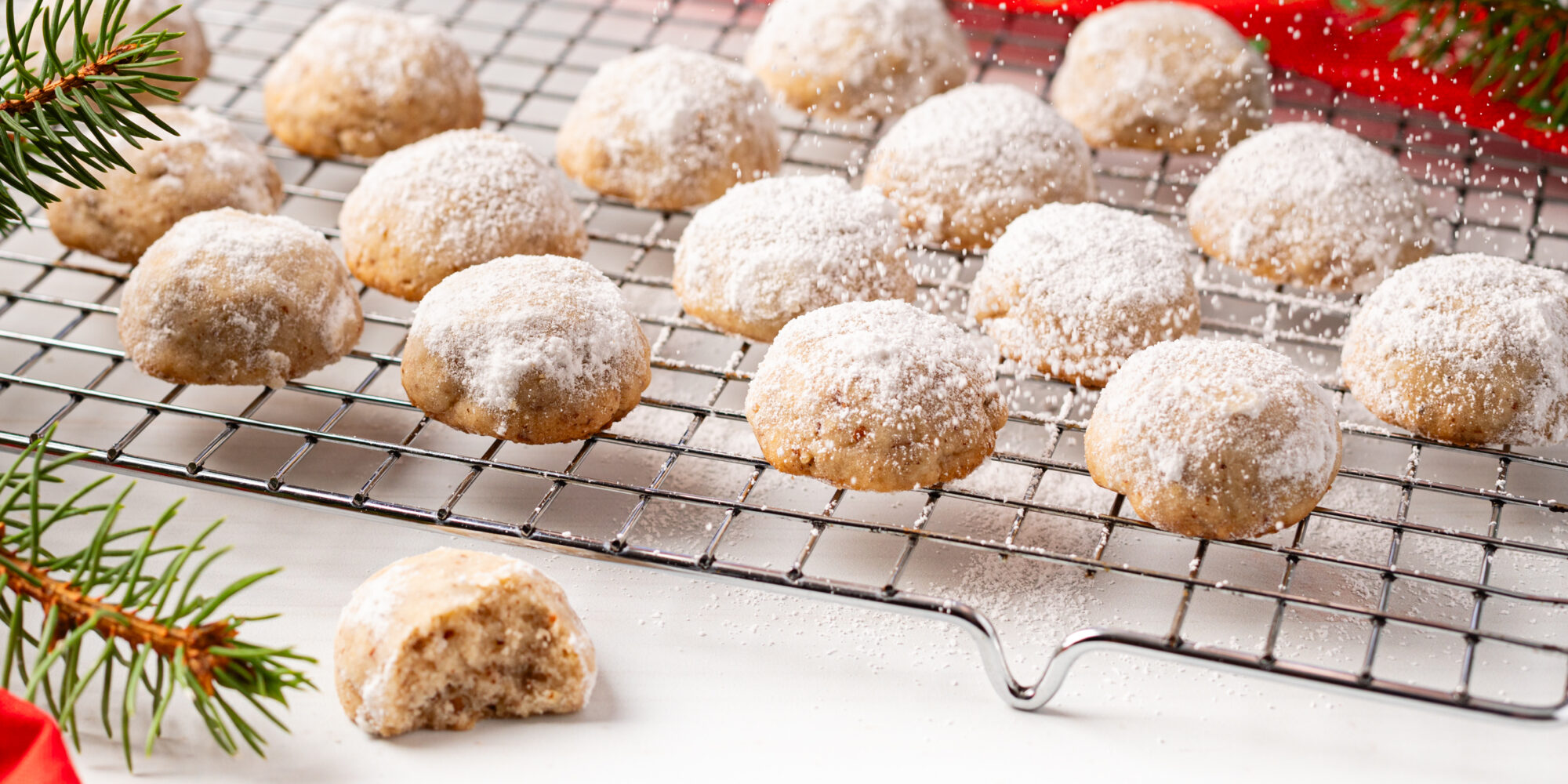 Pecan Snowball Cookies