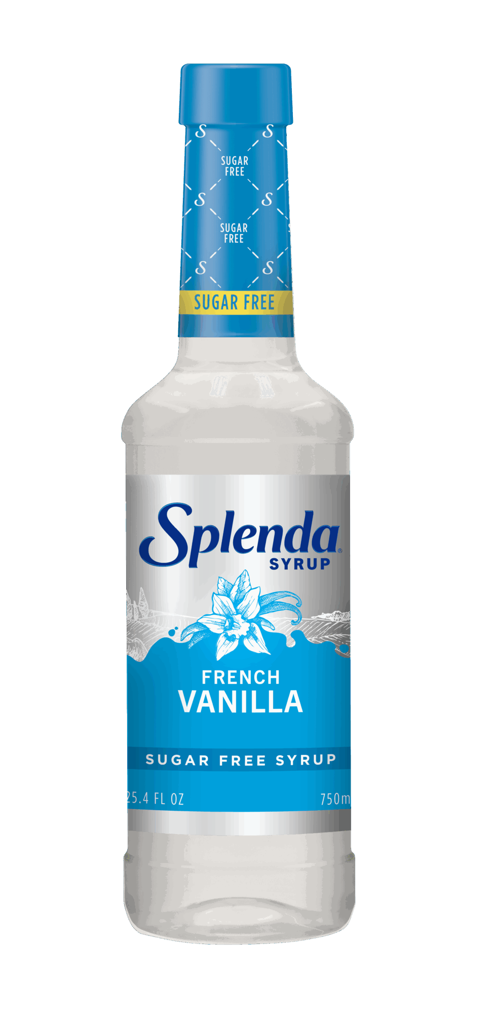 Splenda French Vanilla Sugar Free Coffee Syrup - Front