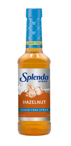 Splenda Hazelnut Sugar Free Coffee Syrup - Front