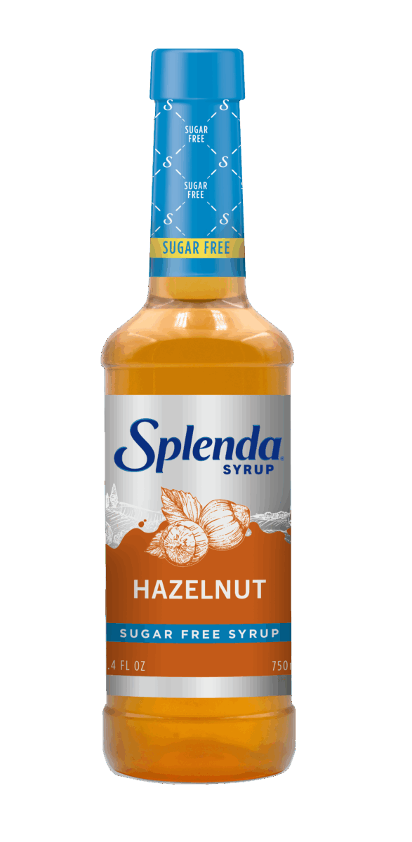 Splenda Hazelnut Sugar Free Coffee Syrup - Front