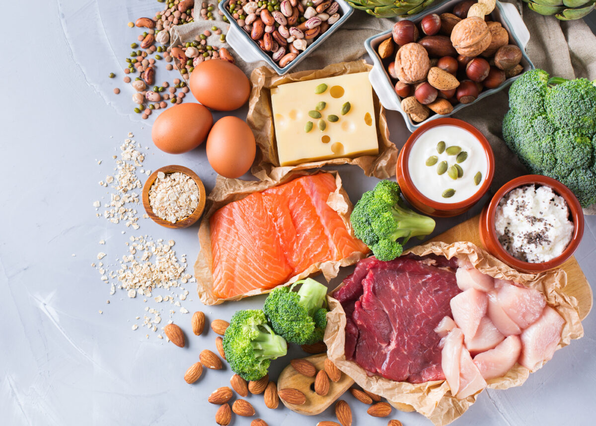 Foods high in protein