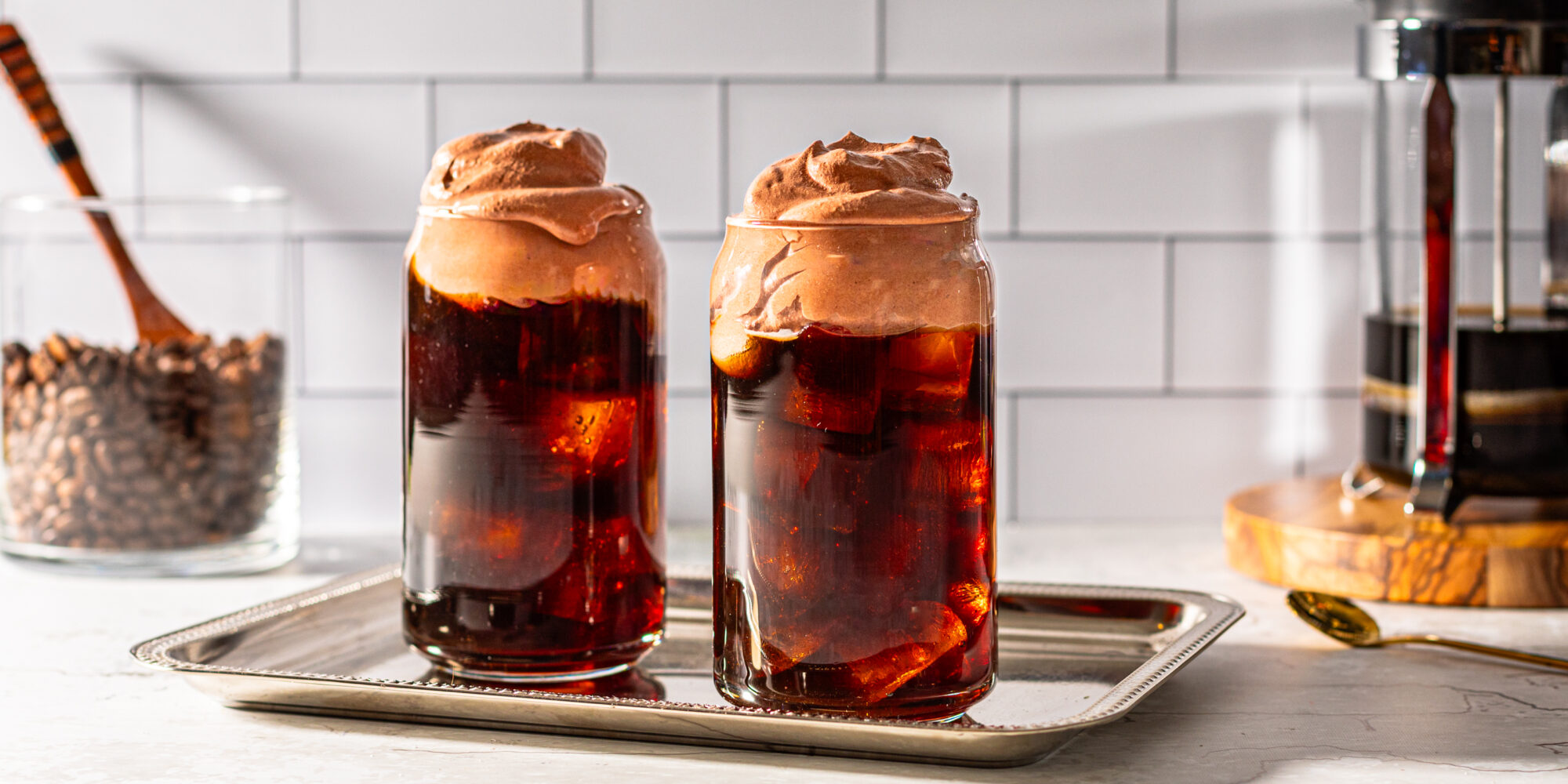 Brownie Batter Cold Foam Coffee