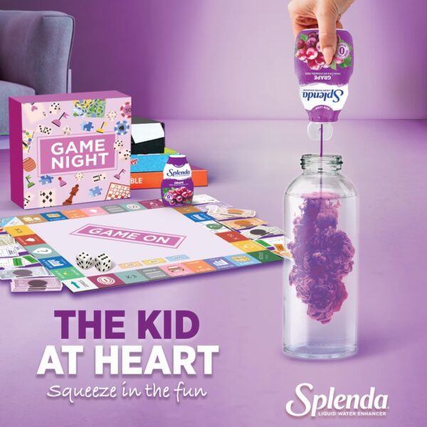 Splenda Grape Liquid Water Enhancer - The Kid At Heart