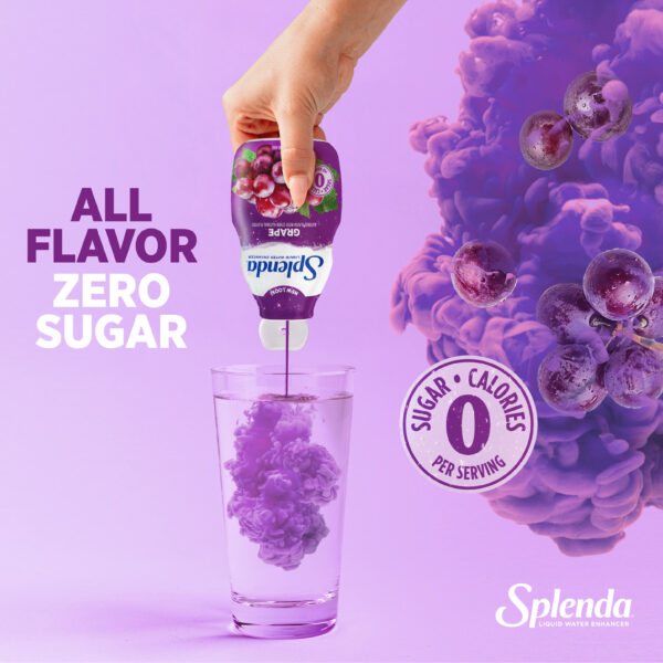 Splenda Grape Liquid Water Enhancer - All Flavor, Zero Sugar