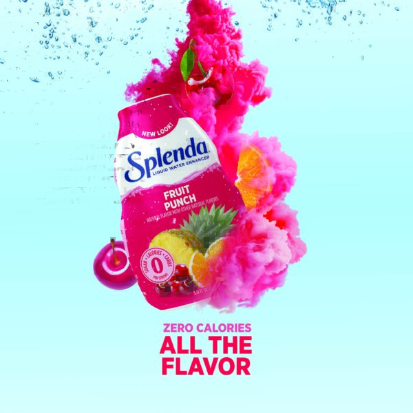 Splenda Fruit Punch Liquid Water Enhancer - Zero Calories, All The Flavor