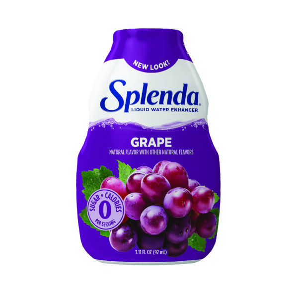 Splenda Grape Liquid Water Enhancer - Front