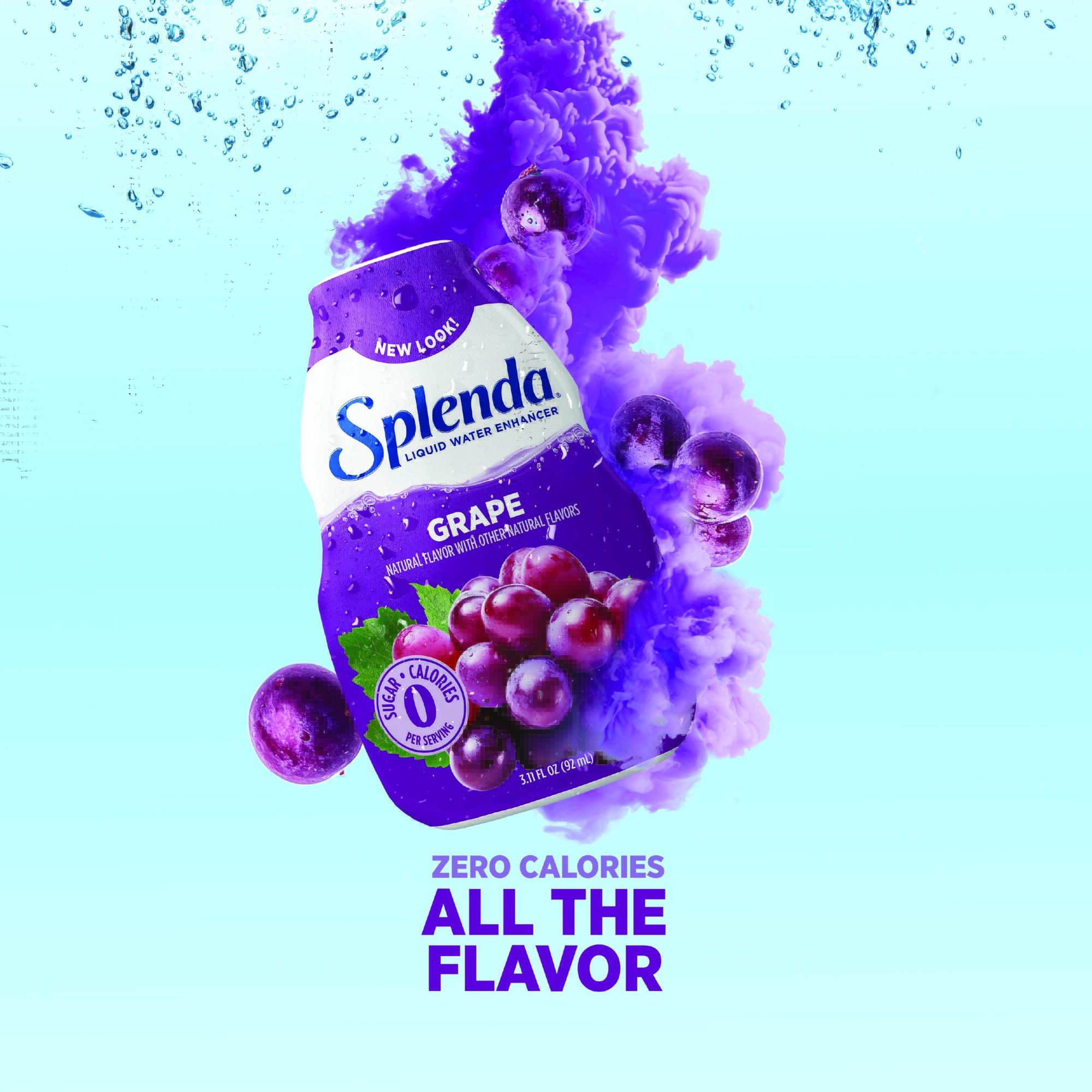 Splenda Grape Liquid Water Enhancer - Zero Calories, All The Flavor