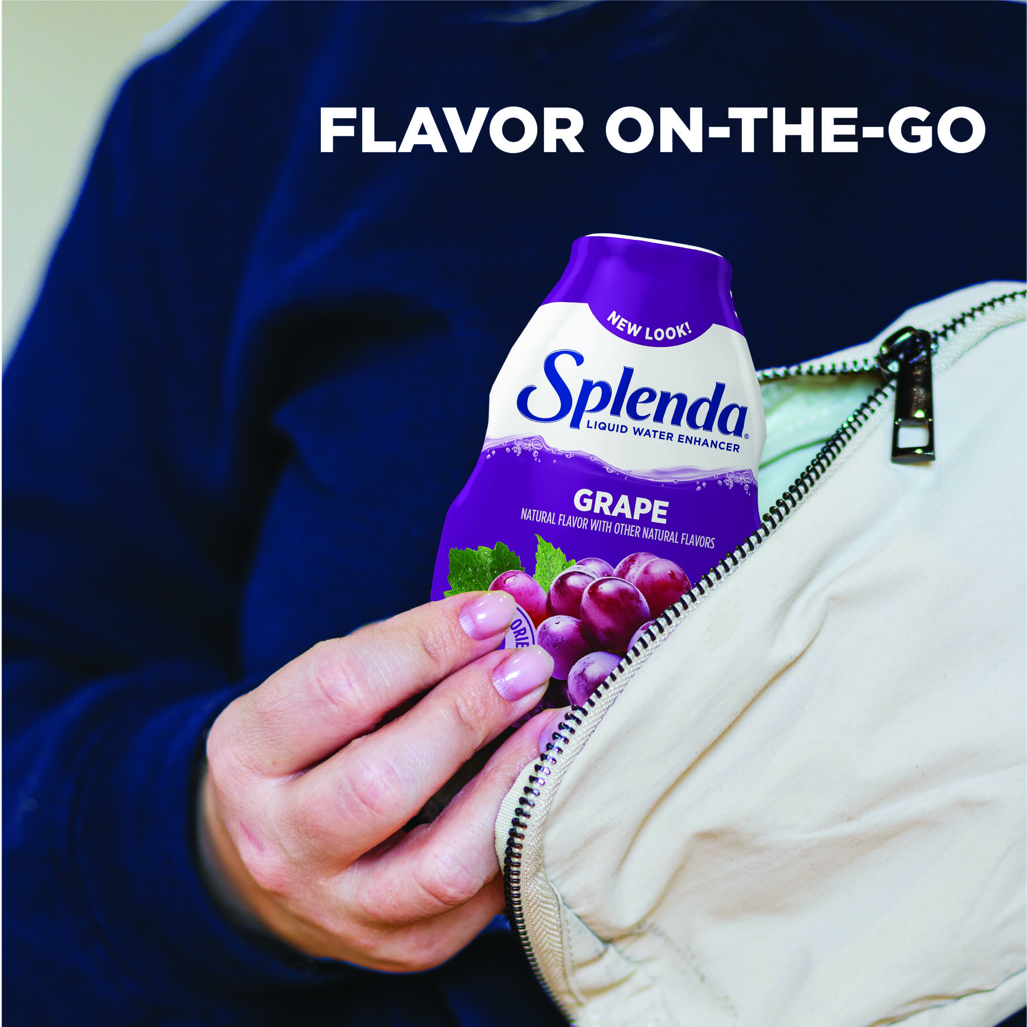 Splenda Grape Water Enhancer - Flavor On-The-Go