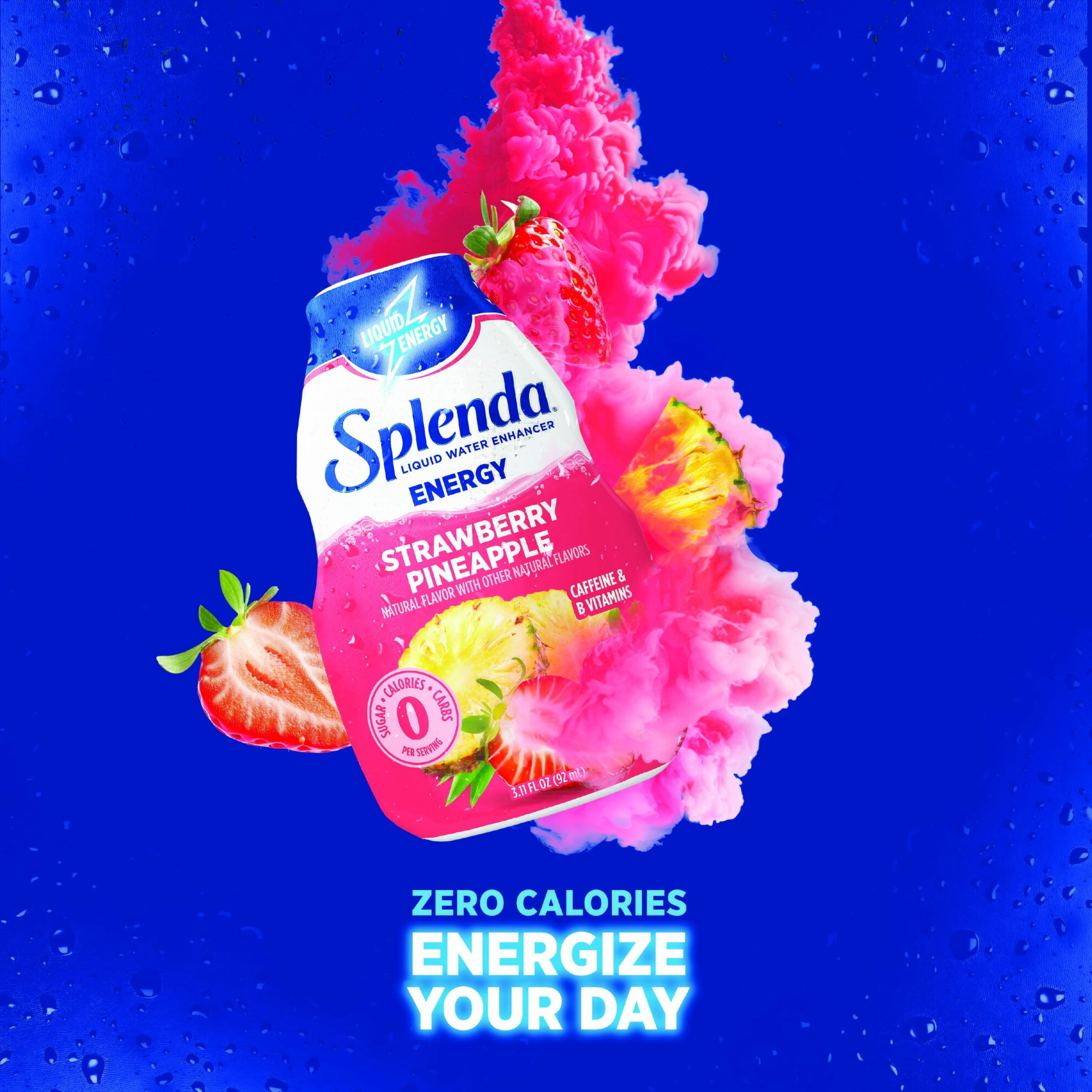 Splenda Strawberry Pineapple Liquid Water Enhancer - Zero Calories, All The Flavor