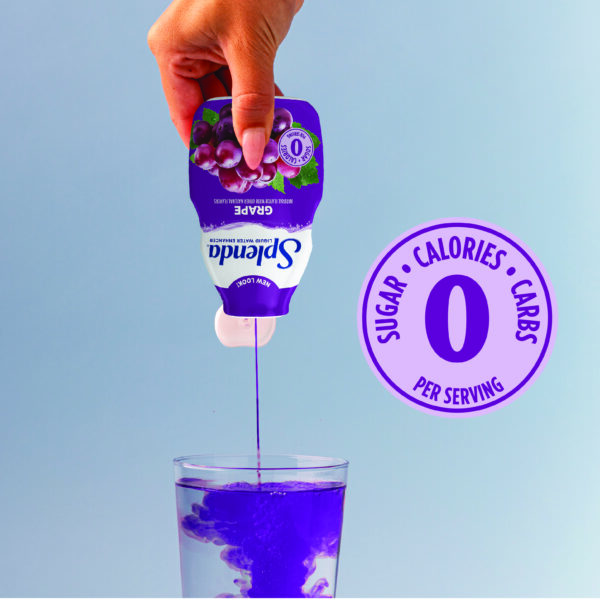 Splenda Grape Liquid Water Enhancer - Zero Sugar, Calories, Carbs