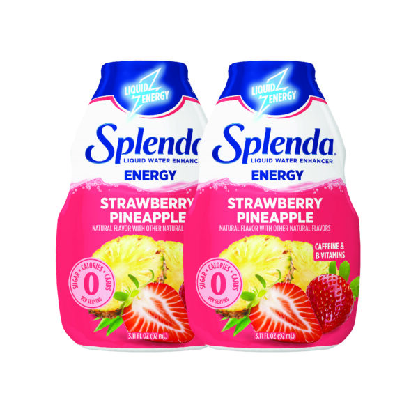 Splenda Strawberry Pineapple Liquid Water Enhancer with Energy - 2-Pack