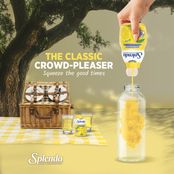Splenda Lemonade Liquid Water Enhancer - The Classic Crowd-Pleaser