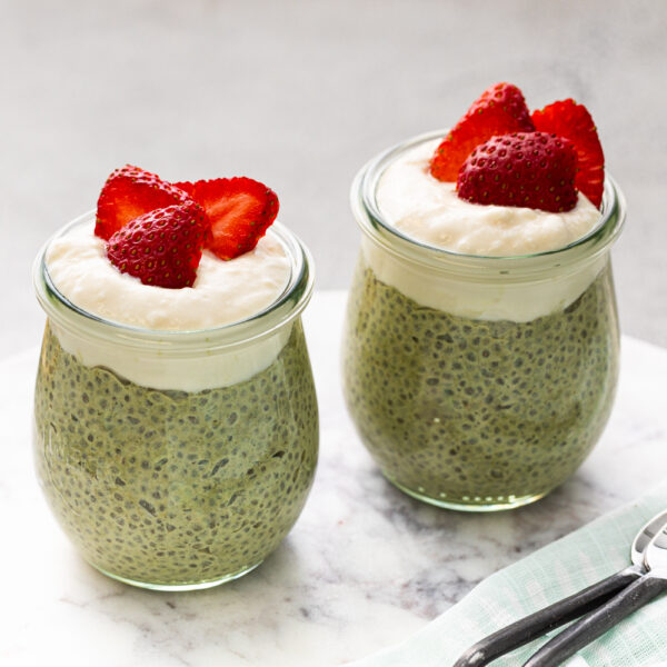 Matcha Chia Parfaits