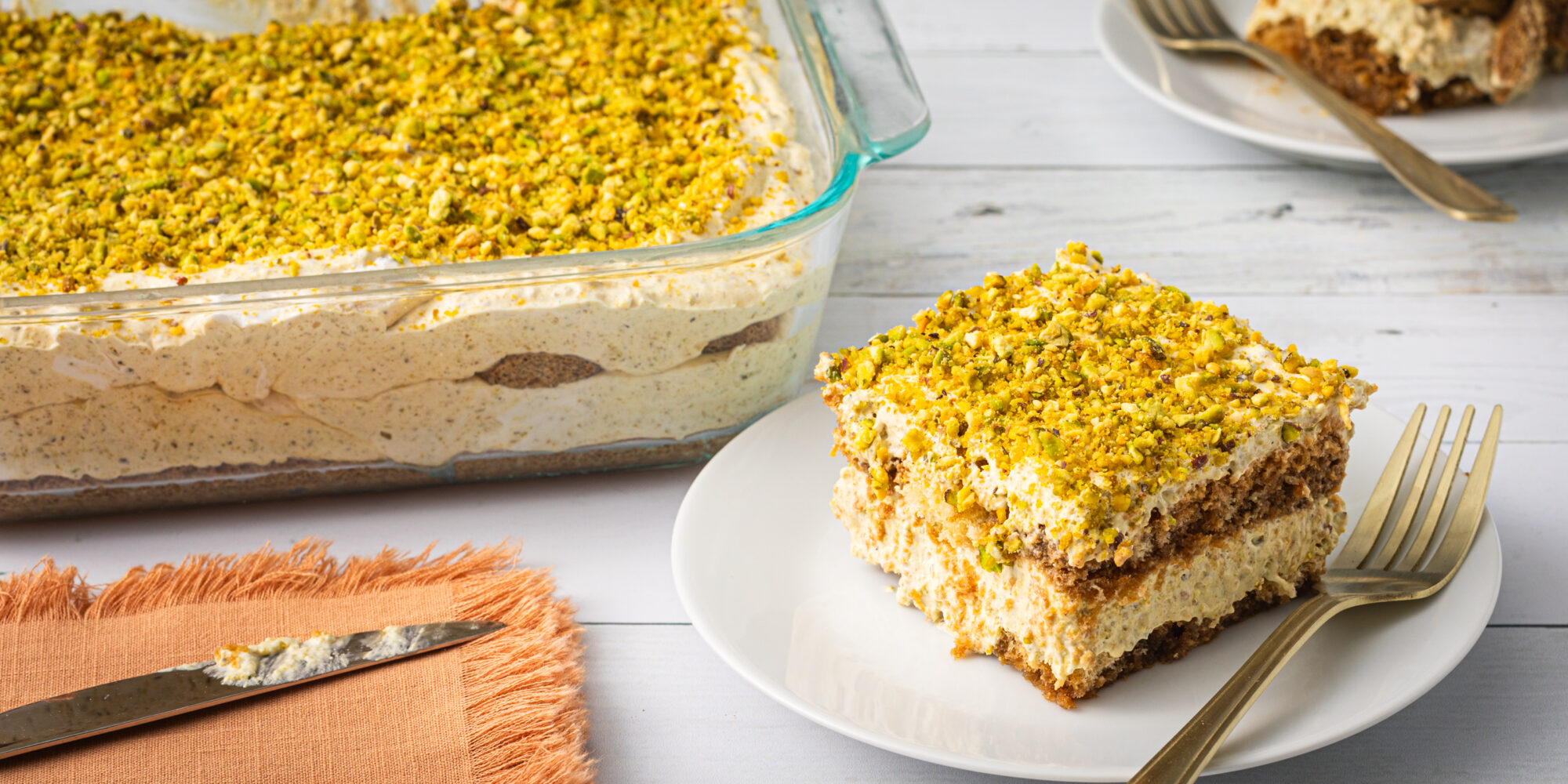 No-Fuss Pistachio Tiramisu