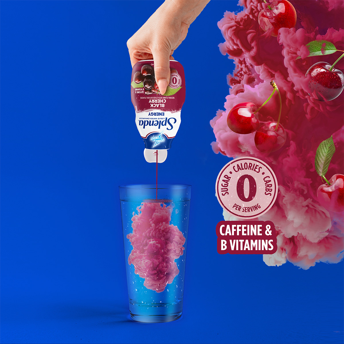 Splenda Black Cherry Liquid Water Enhancer