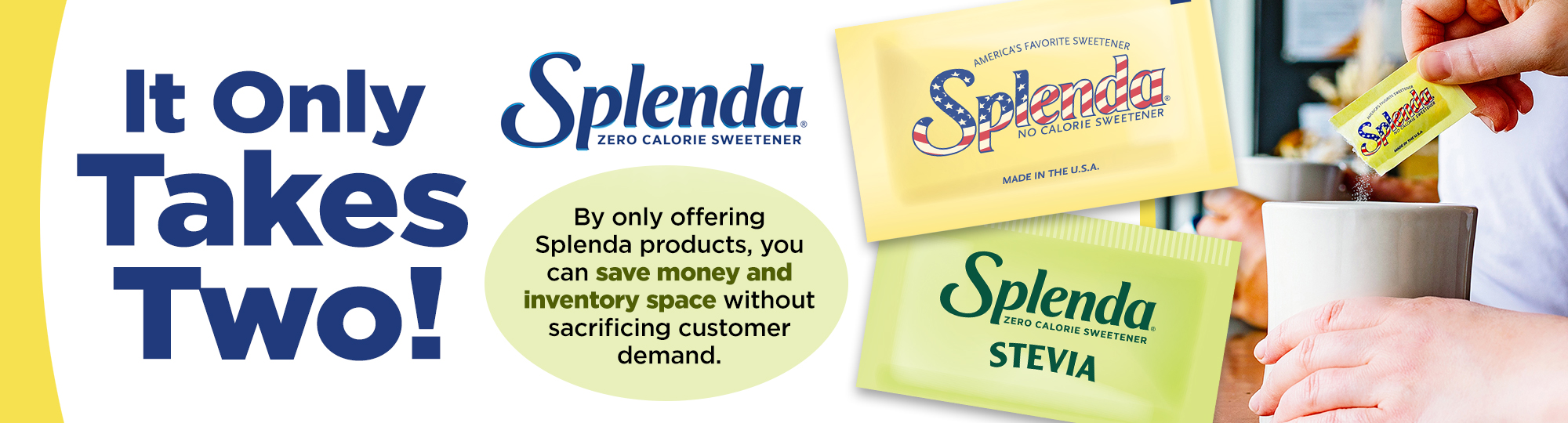 It Only Takes Two with Splenda