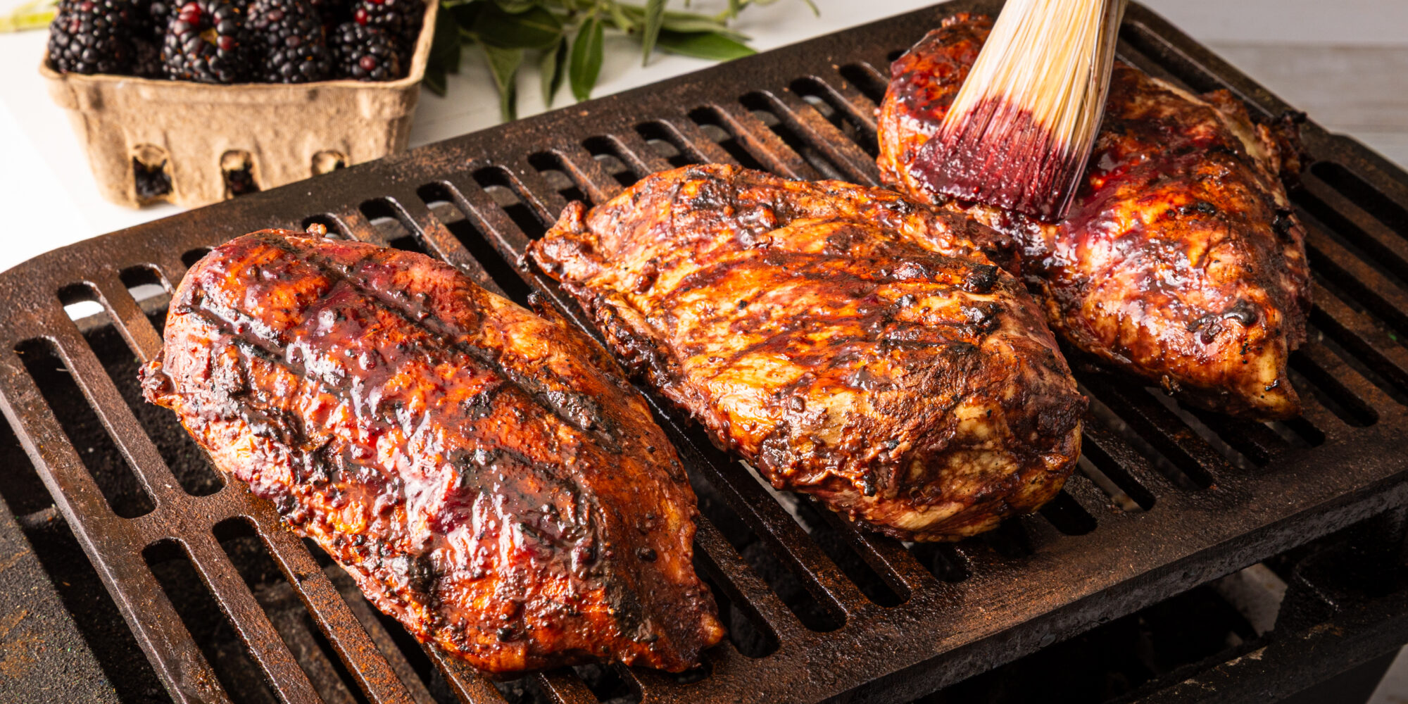 Blackberry BBQ Grilled Chicken