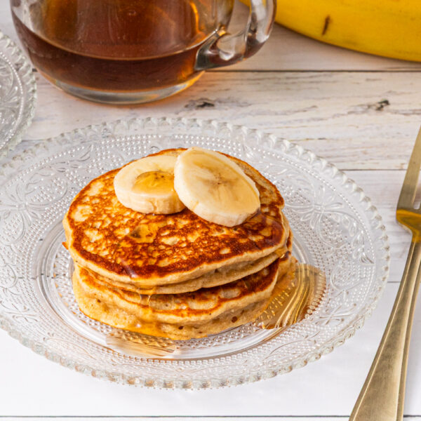 Whole Wheat Banana Pancakes