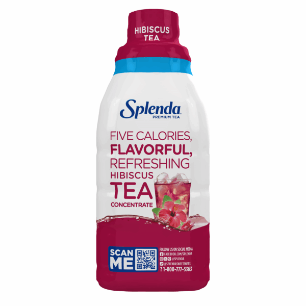 Splenda Hibiscus Tea Concentrate - Side