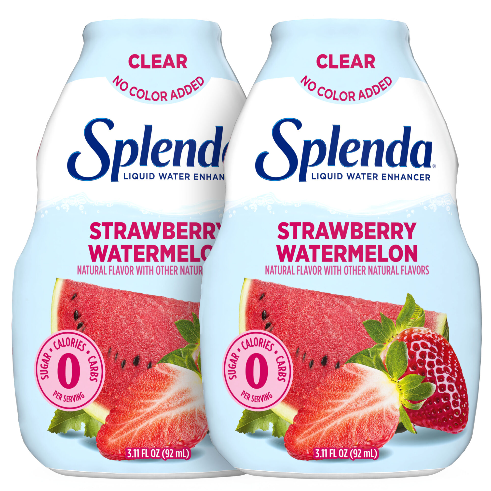Splenda Strawberry Watermelon Clear Liquid Water Enhancer - Front