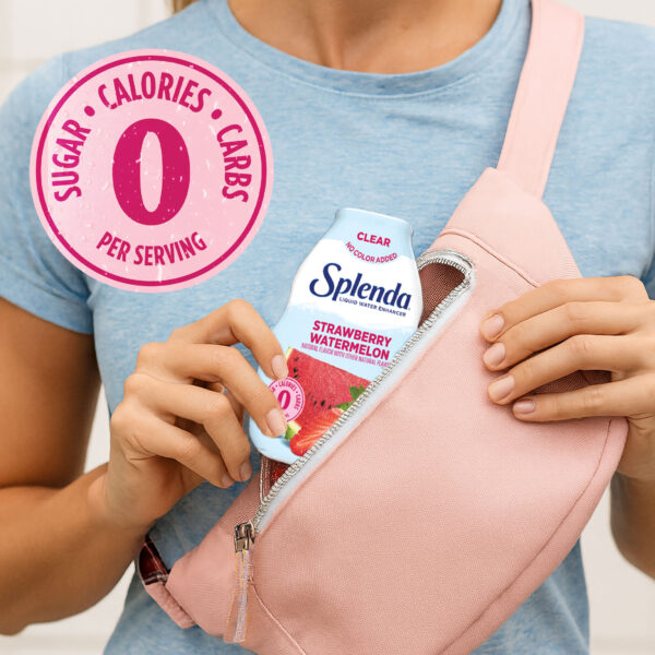 Splenda Strawberry Watermelon Clear Liquid Water Enhancer - Zero Sugar