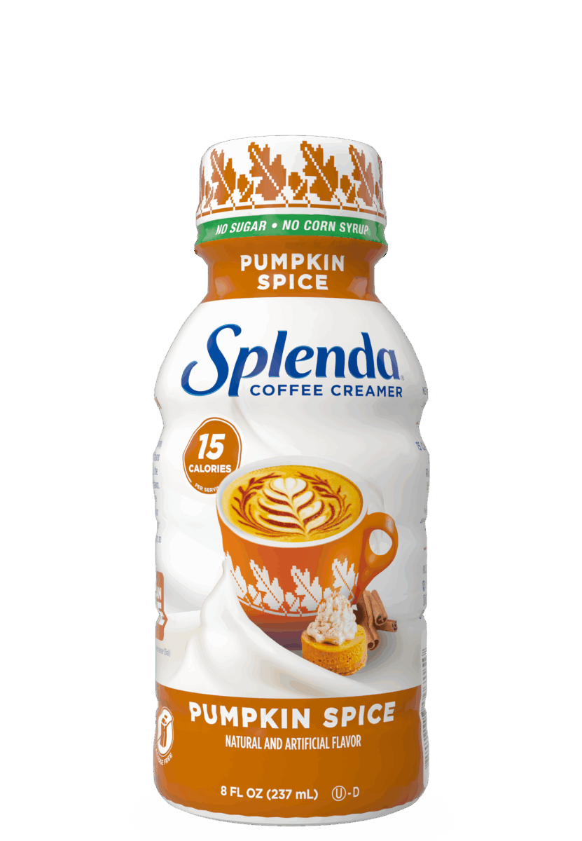 Splenda Coffee Creamer - Pumpkin Spice, 8oz. Bottle - Front