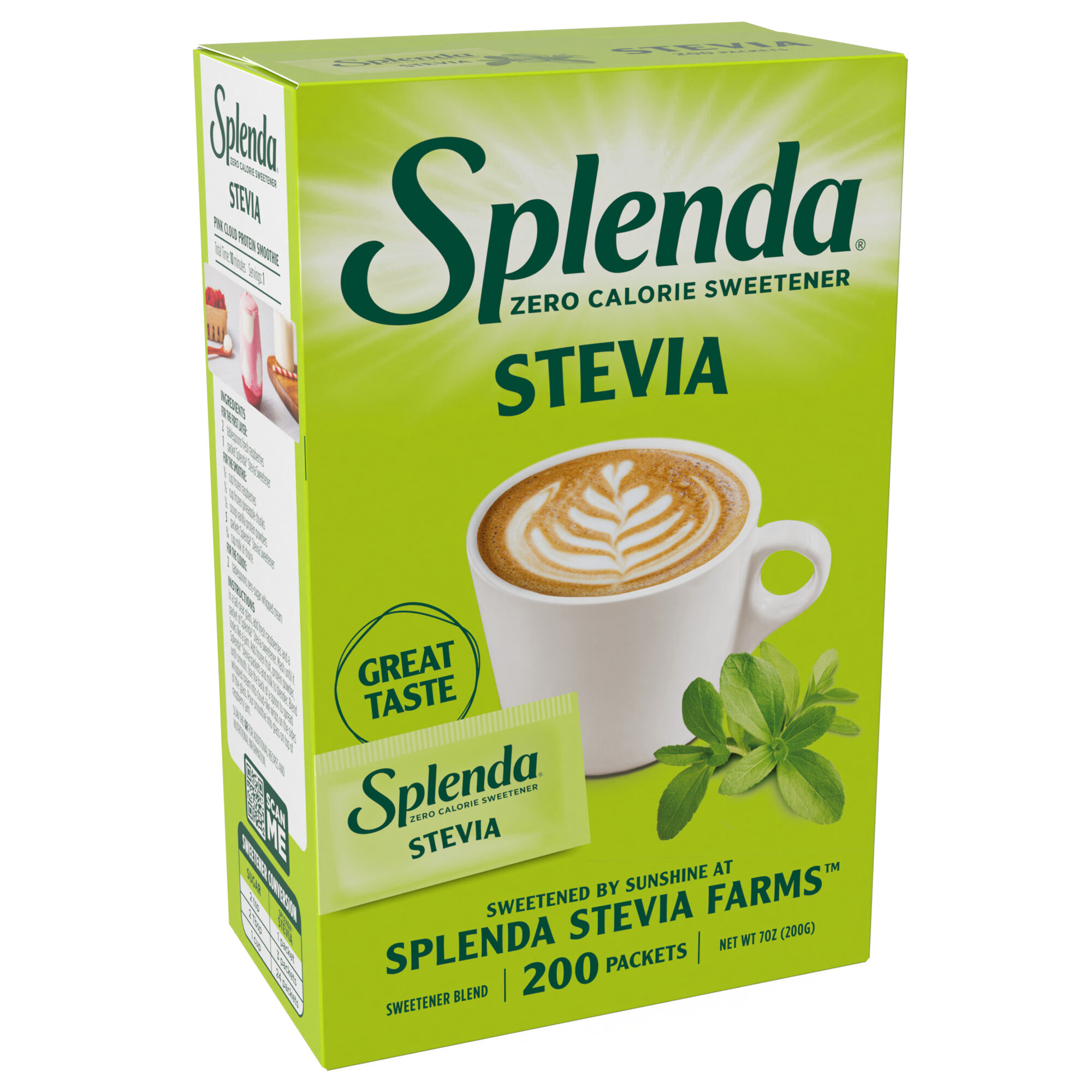 Splenda Stevia Packets 200ct