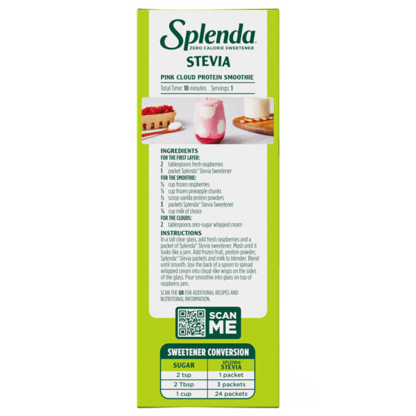 Splenda Stevia Packets 200ct Conversion Chart