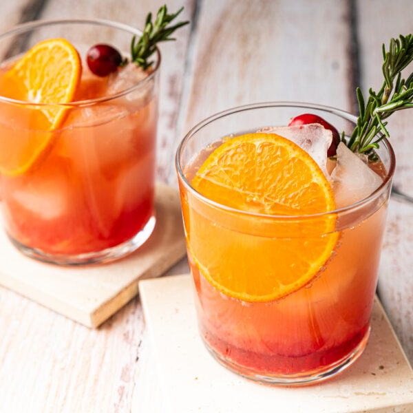 Cranberry Orange Holiday Mocktail
