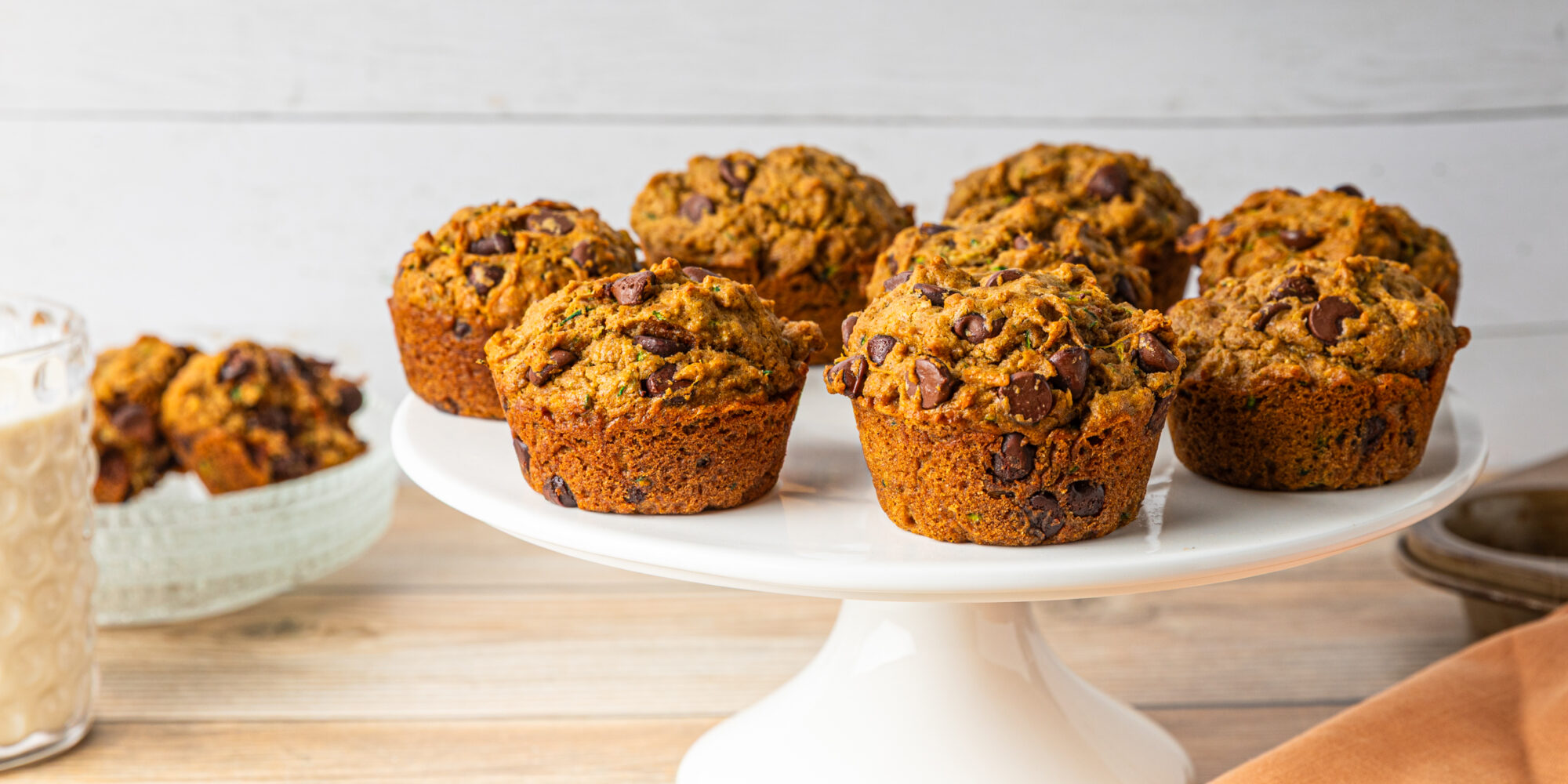 Zucchini Chocolate Chip Muffins