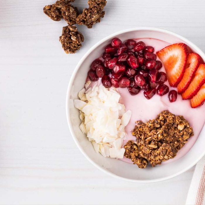 rainbow smoothie bowl